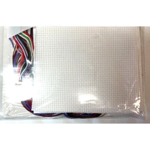 Designs For The Needle Christmas Traditions Santa Peeking Cross Stitch Kit - Picture 5 of 5